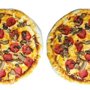 Pizza Grande - Pepperoni, Champiñon (2) Paquete