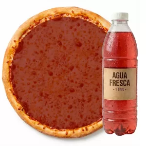 Pizza Grande - 1 Ingrediente + 1 Litro